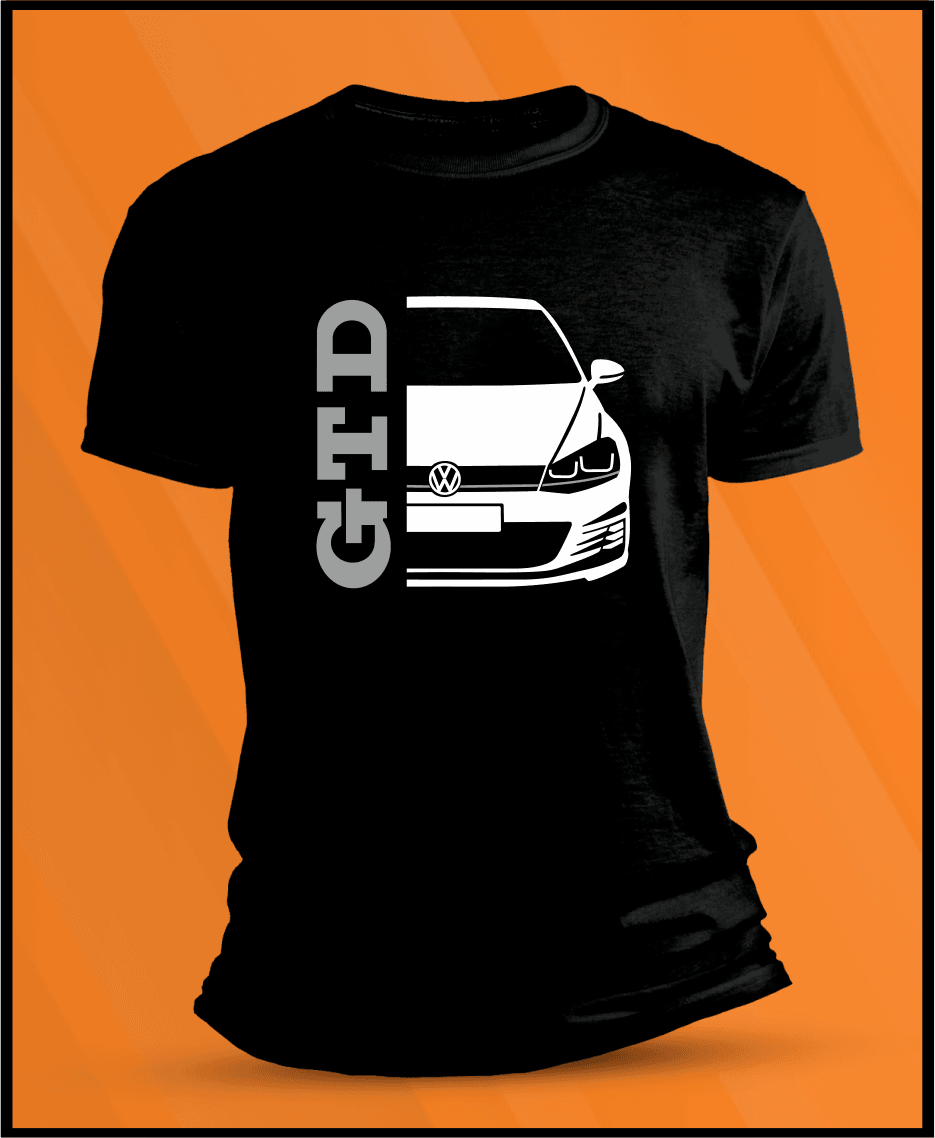 Camiseta manga corta VW Golf VII GTD - 