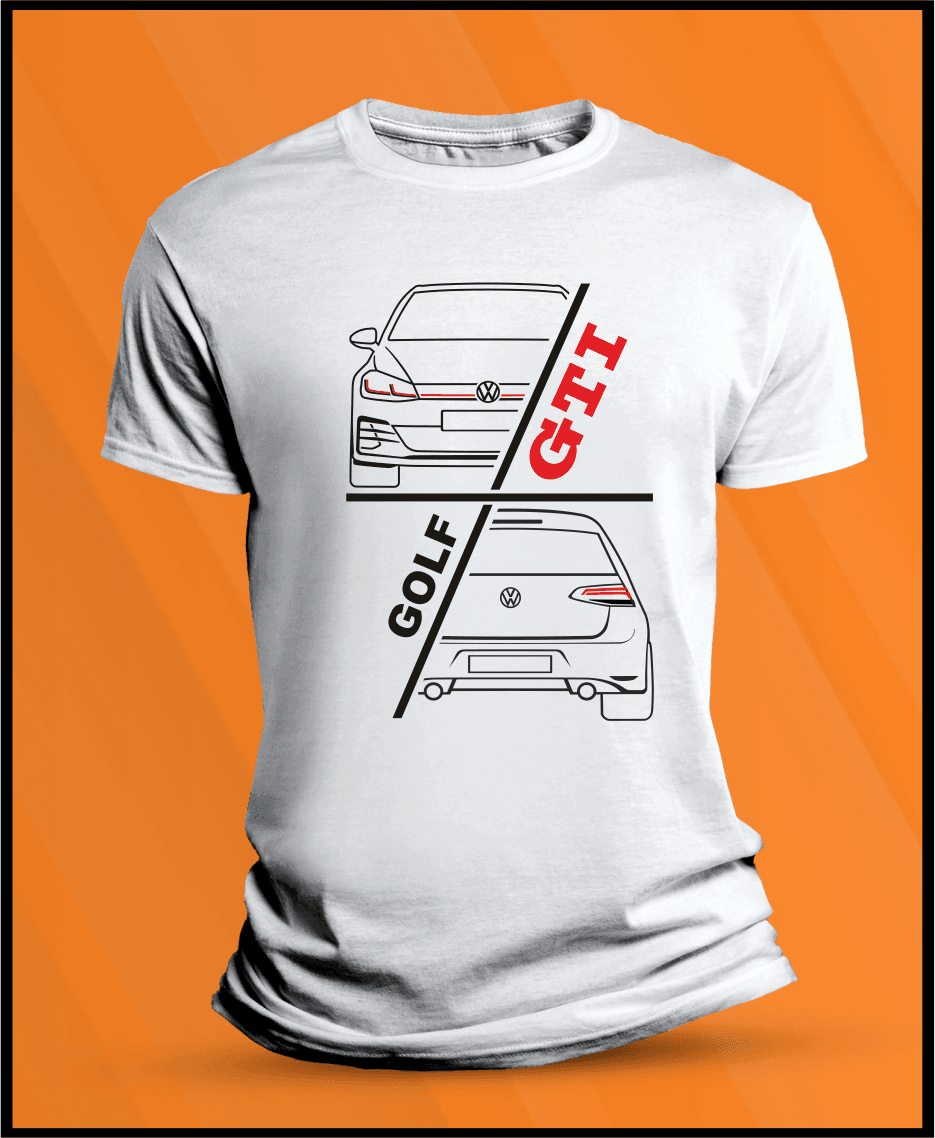 Camiseta manga corta VW Golf VII GTI - 