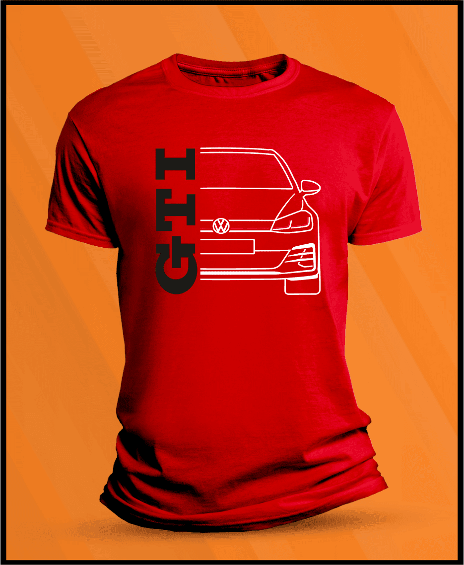 Camiseta manga corta VW Golf VII GTI - 