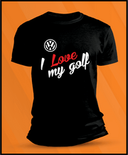 Camiseta manga corta VW I Love Golf - 