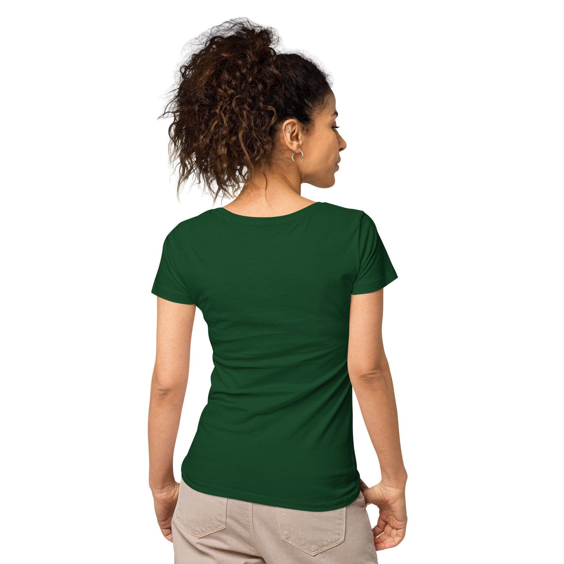 Camiseta orgánica básica para mujer VW AT