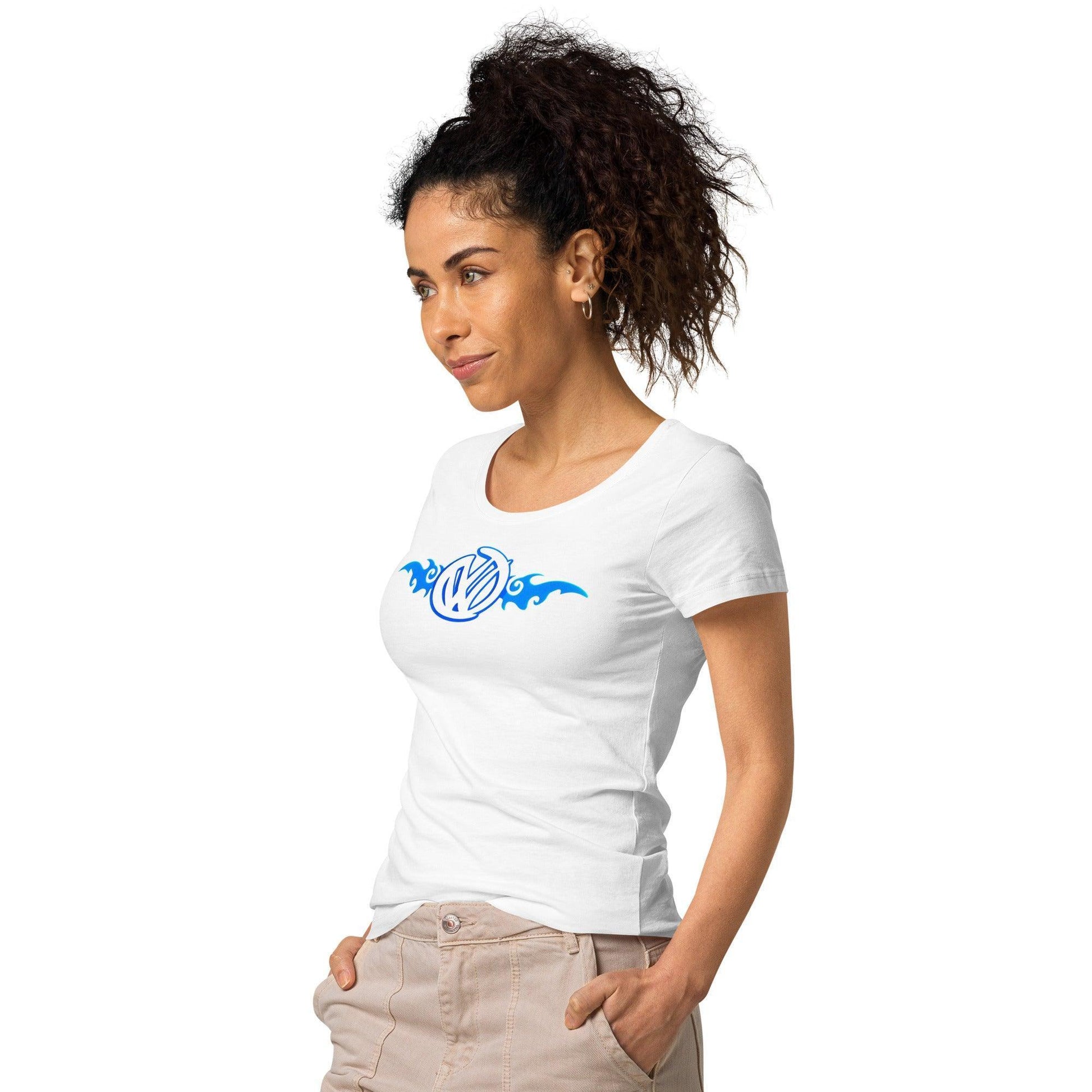 Camiseta orgánica básica para mujer VW AT - 9495867_14501