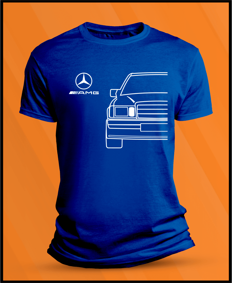 Camiseta manga corta Mercedes 190 AMG - AutoRR 