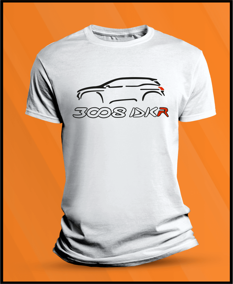 Camiseta manga corta Peugeot 3008 DKR - AutoRR 
