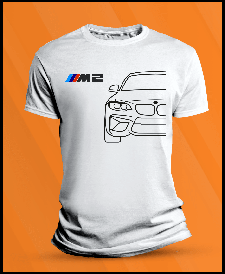 Camiseta manga corta Bmw M2 - AutoRR 
