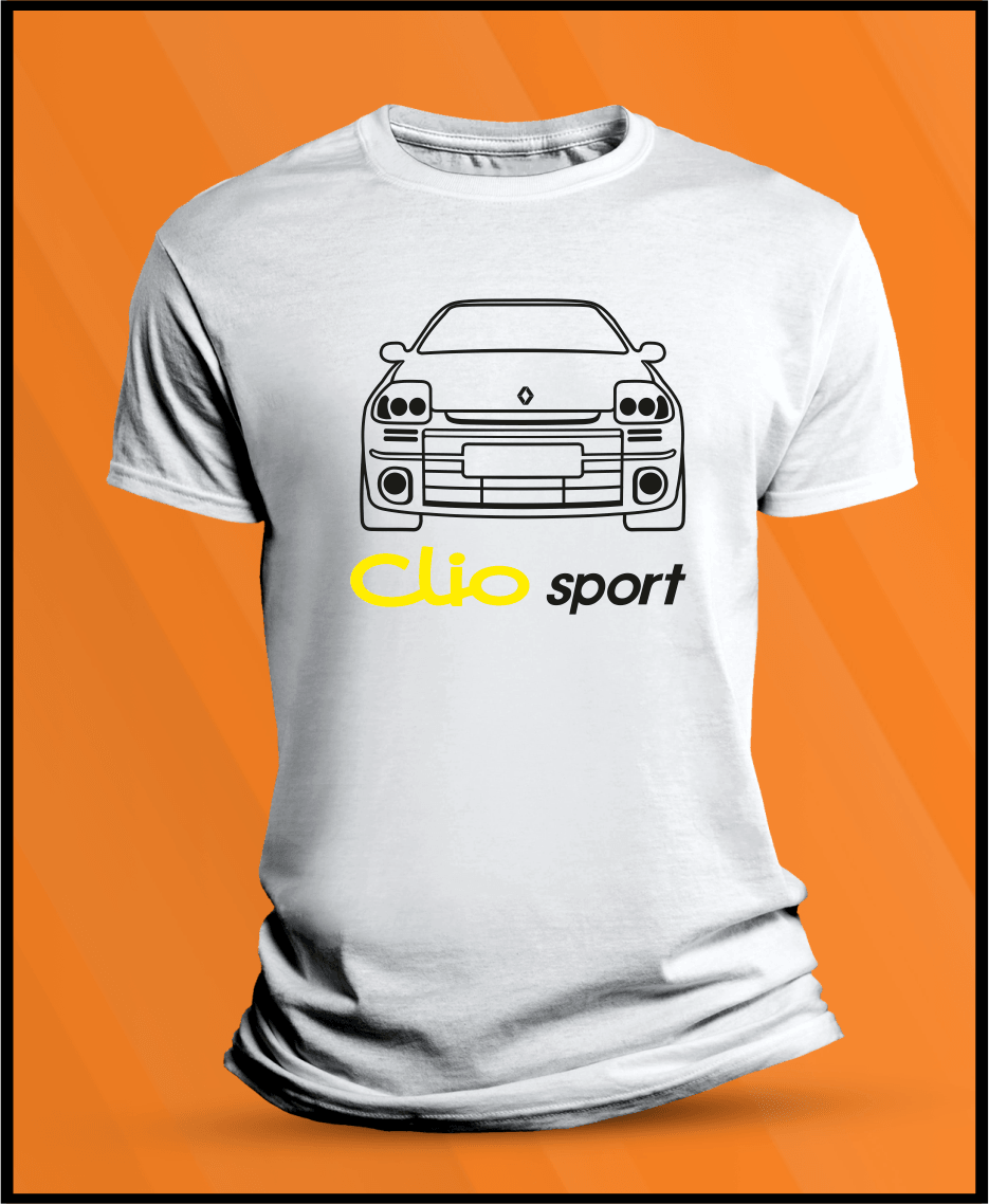 Camiseta manga corta Renault Clio Sport - AutoRR 