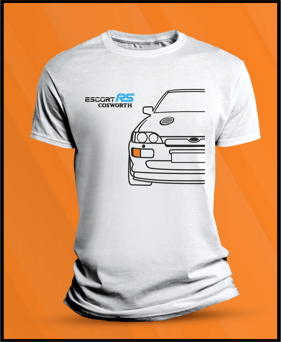 Camiseta manga corta Ford Escort Cosworth - AutoRR 