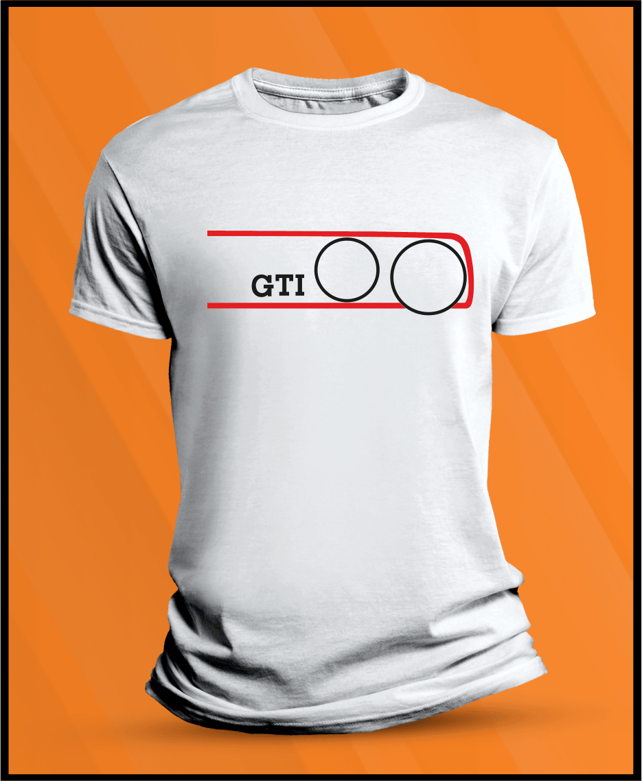 Camiseta manga corta VW Golf MK2 GTI - AutoRR 