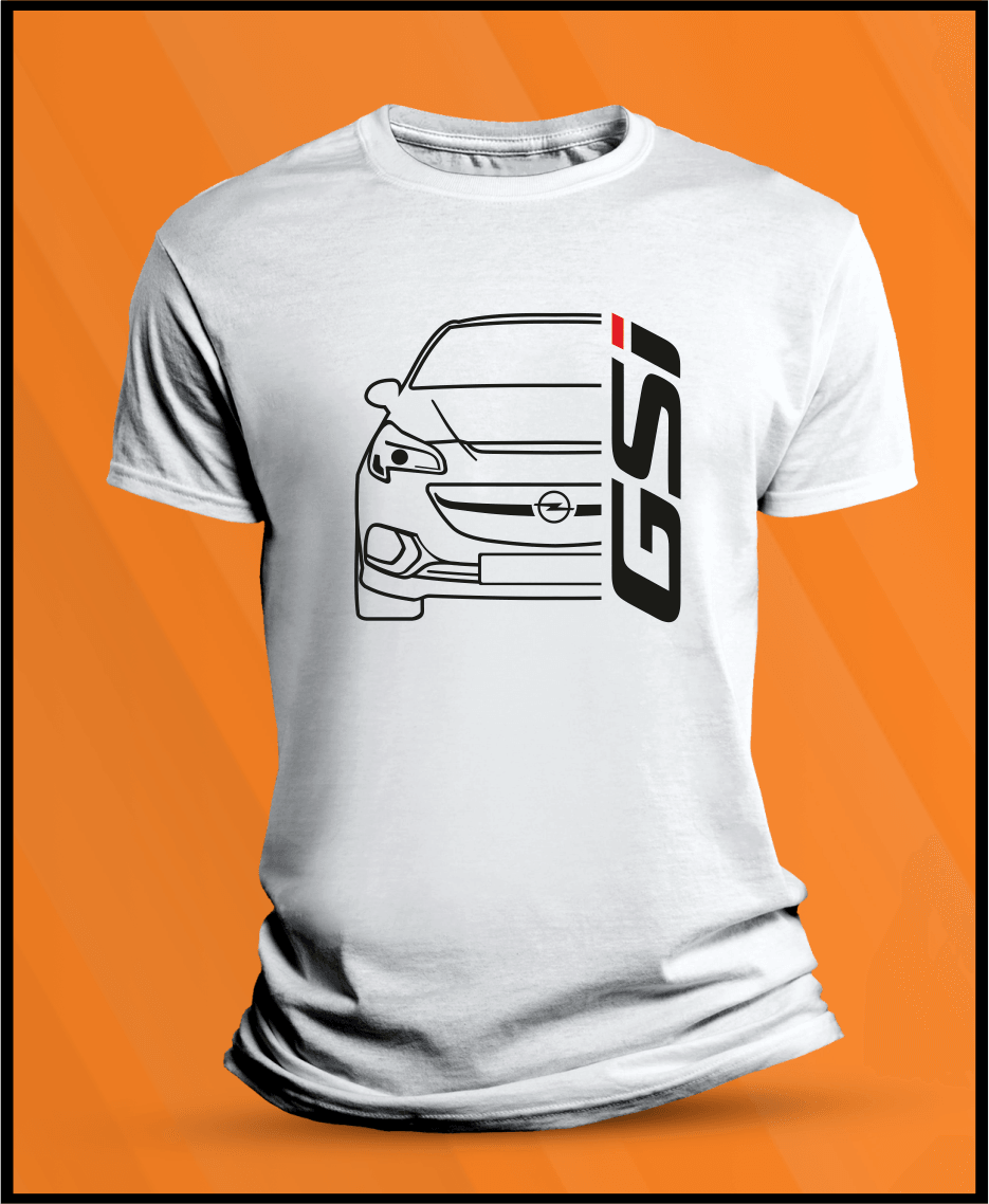 Camiseta manga corta Opel Corsa E GSI - AutoRR 