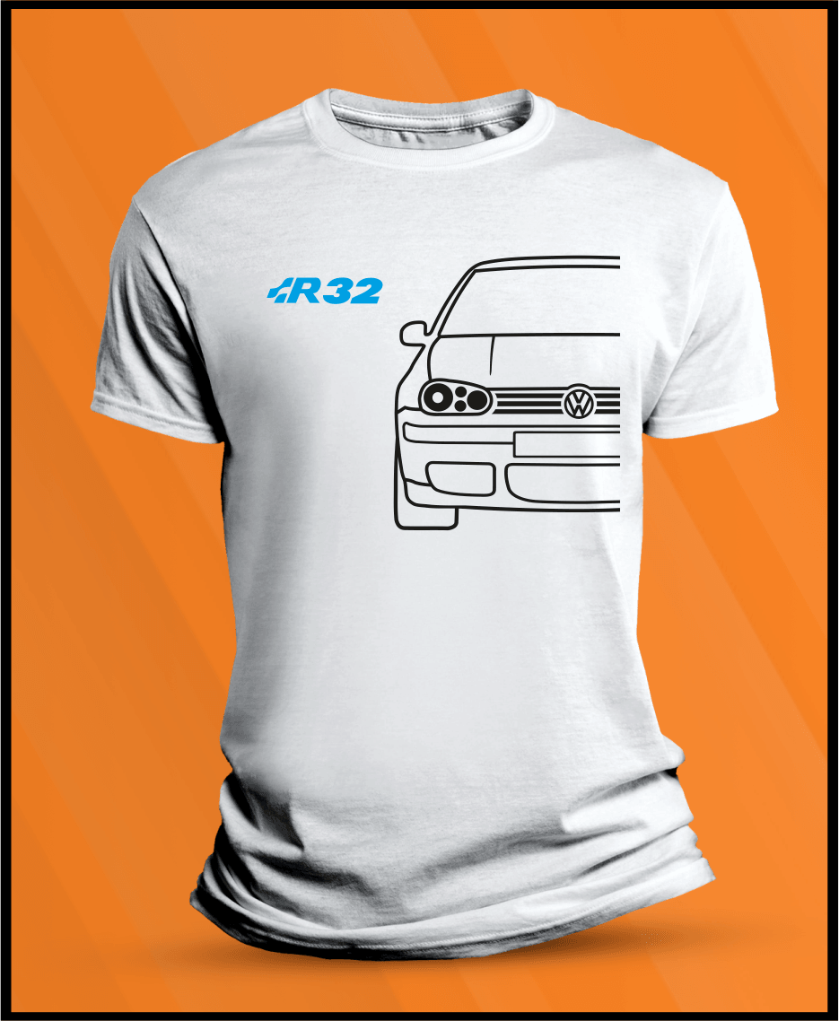 Camiseta manga corta VW Golf IV R32 - AutoRR 
