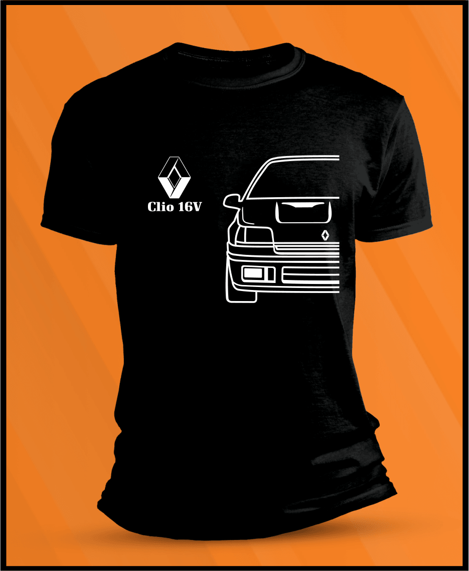 Camiseta manga corta Renault Clio 16V - AutoRR 