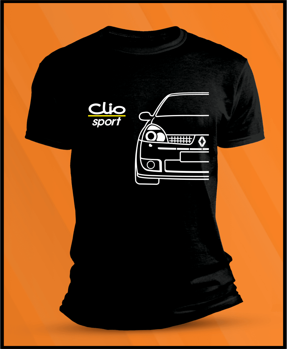 Camiseta manga corta Renault Clio 2 Fase 2 Sport - AutoRR 