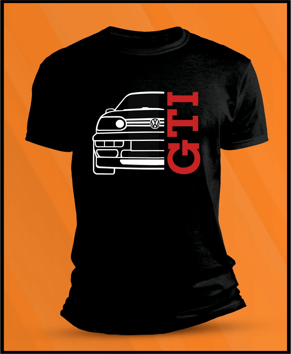 Camiseta manga corta VW Golf MK3 GTI - AutoRR 