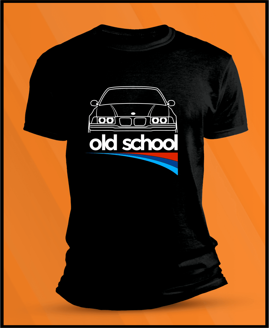 Camiseta manga corta Bmw E36 Old School - AutoRR 