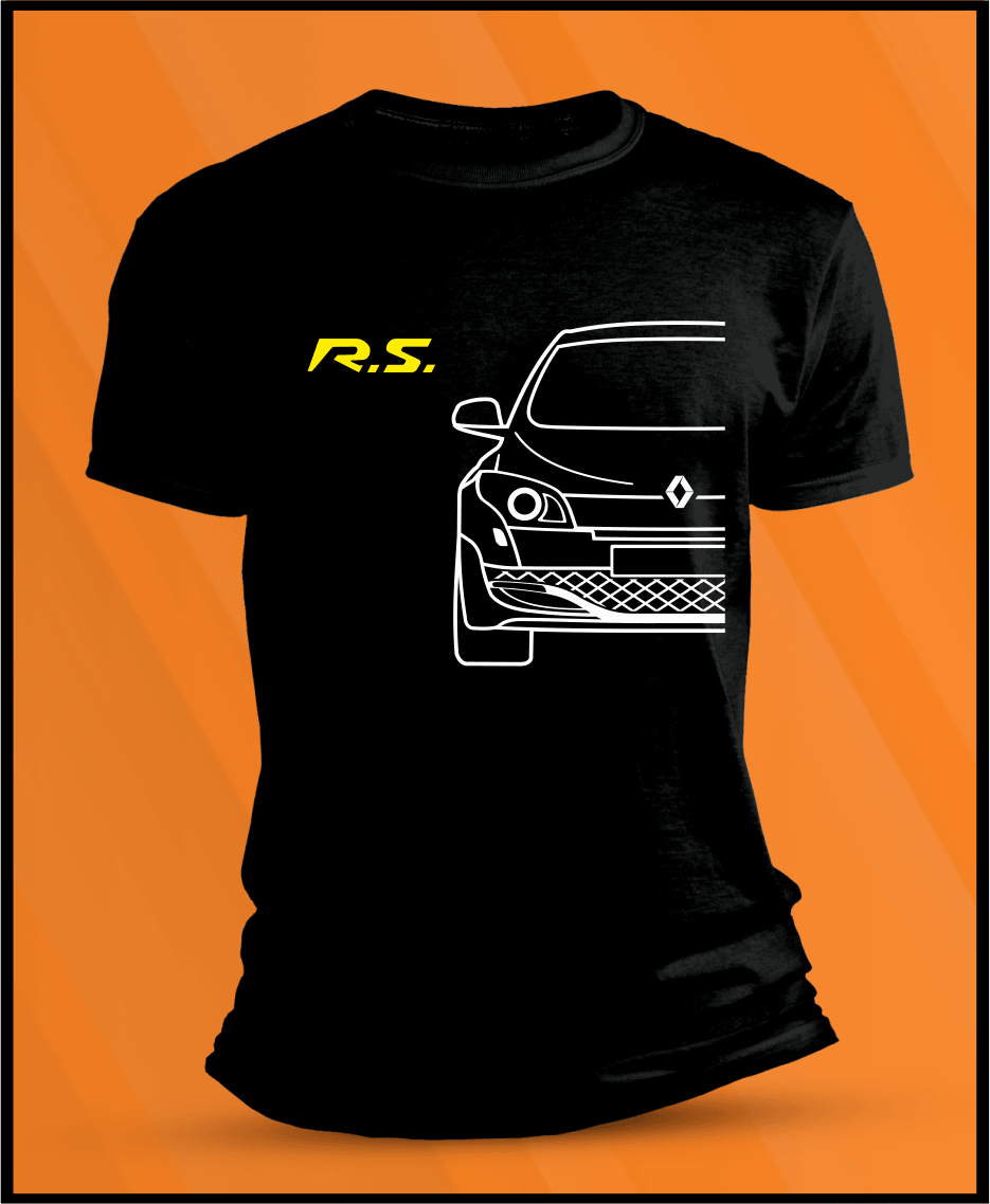 Camiseta manga corta Renault Megane MK3 RS - AutoRR 