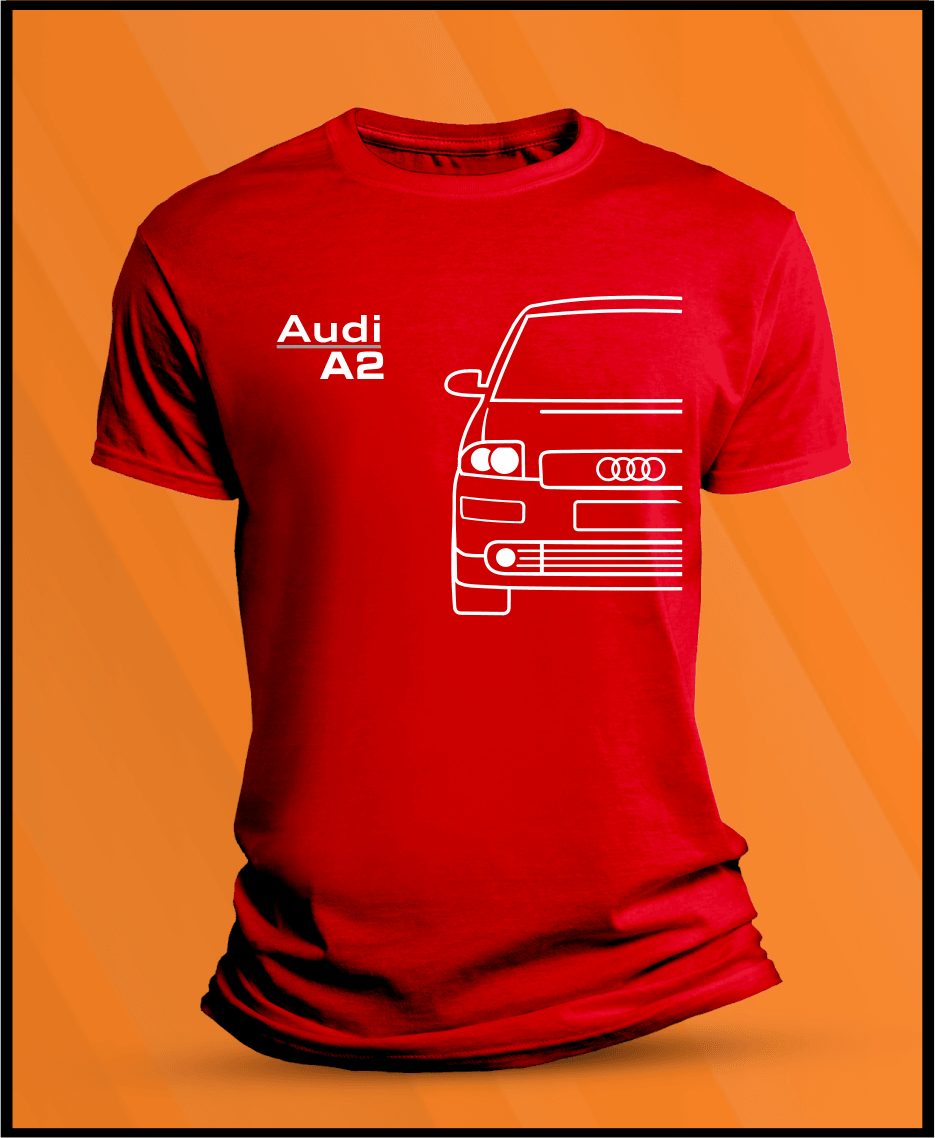 Camiseta manga corta Audi A2 - AutoRR 