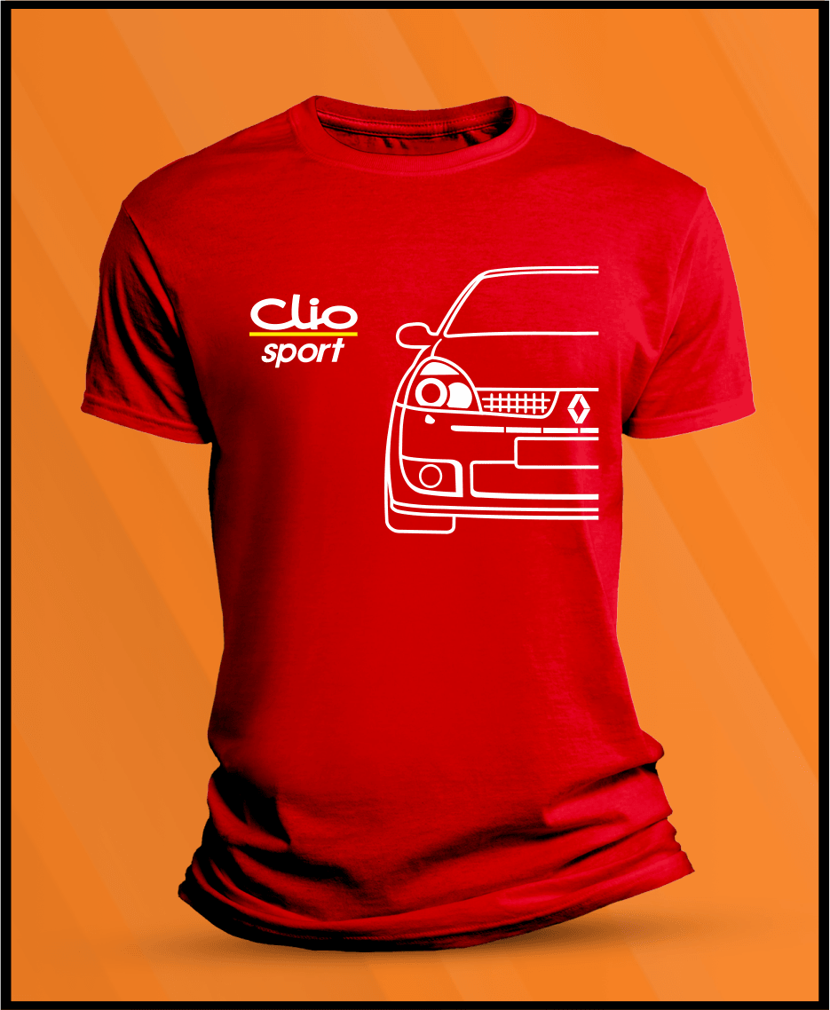 Camiseta manga corta Renault Clio 2 Fase 2 Sport - AutoRR 