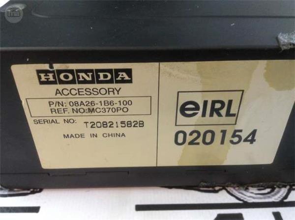Cargador cd honda 08a261b6100 - 08a26-1b6-100