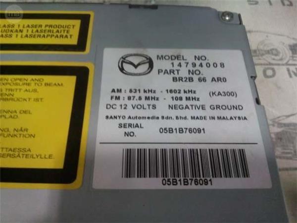Cargador cd wma mp3 mazda 3 - 14794008