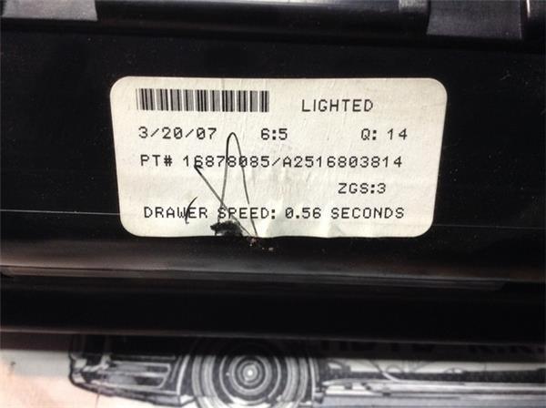 Cenicero trasero mercedes clase r w251 - a2516803814