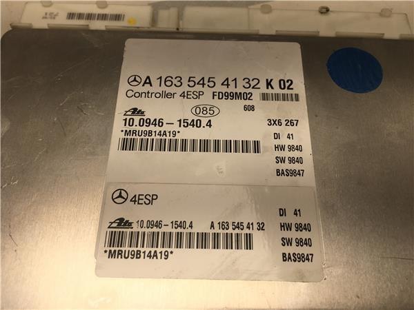 Centralita ABS Mercedes W163 A1635454132