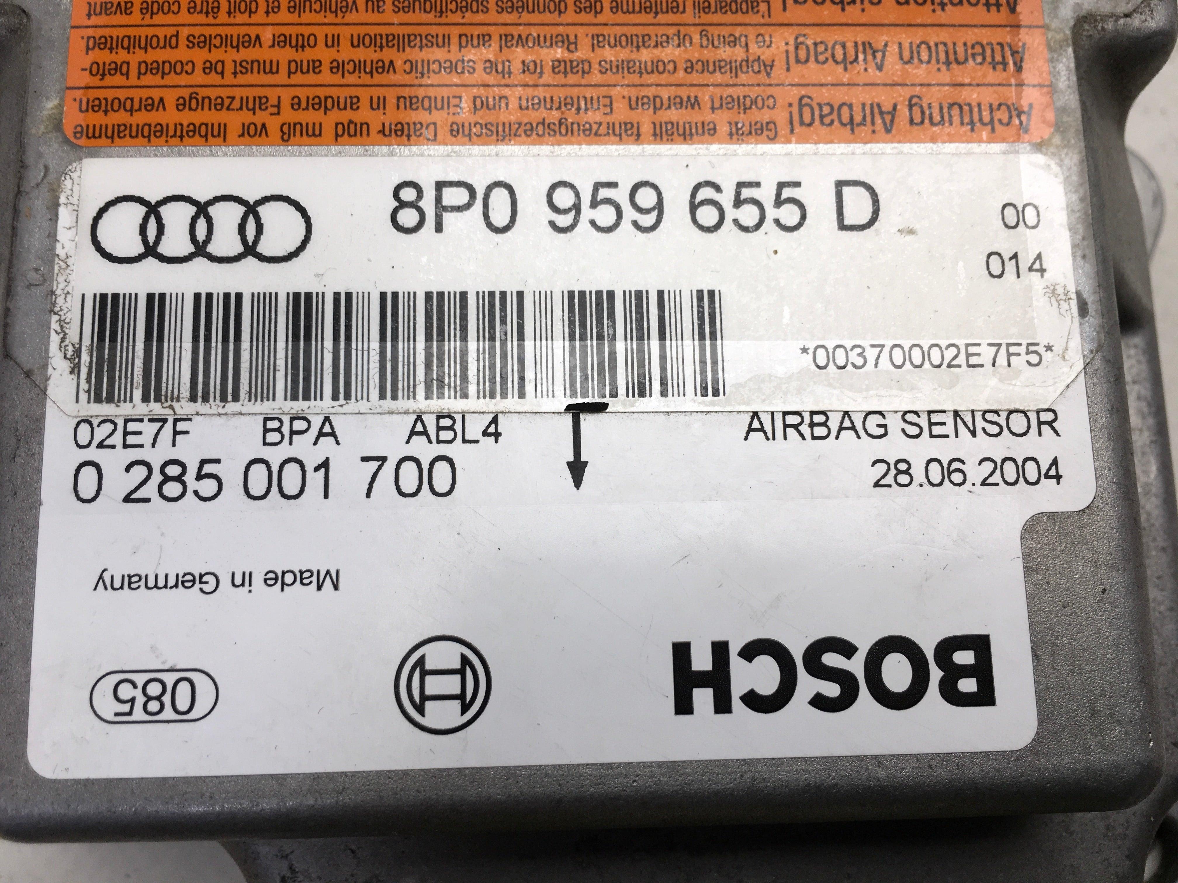 Centralita Airbag Audi A3 8P - AutoRR 8p0959655d