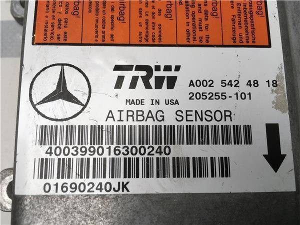 Centralita Airbag Mercedes A0025424818 - A0025424818