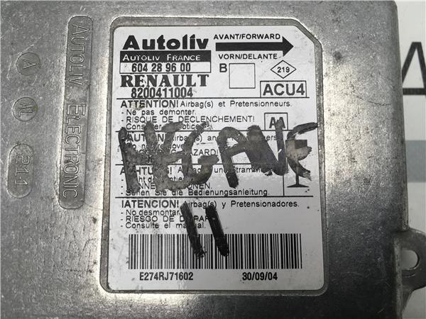 Centralita Airbag Renault 8200411004