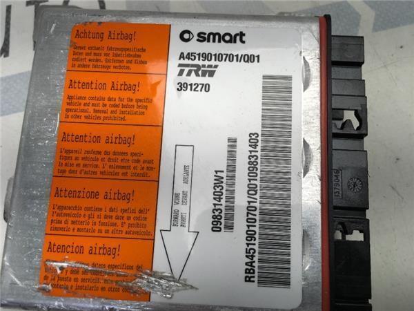 Centralita Airbag Smart Fortwo W451
