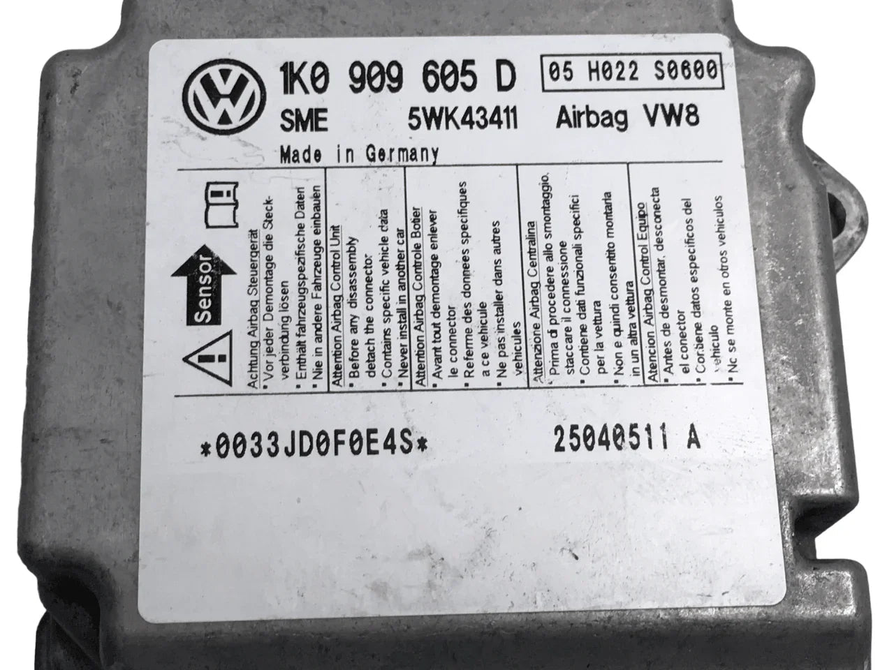 Centralita Airbag VW 1k0909605d