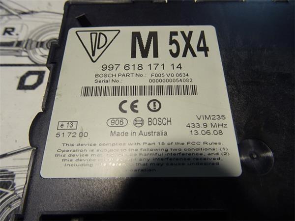 Centralita antirrobo porsche 997 - 99761817114