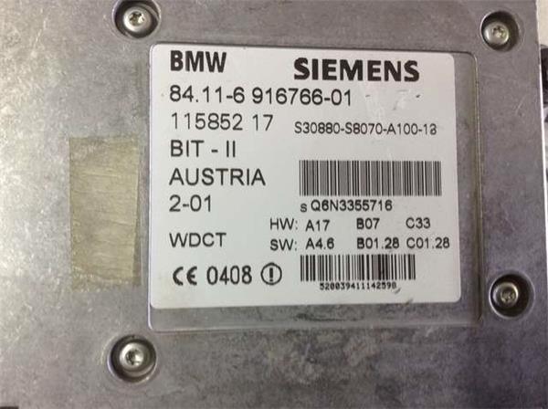 Centralita bluetooth bmw 84116916766 - 84116916766