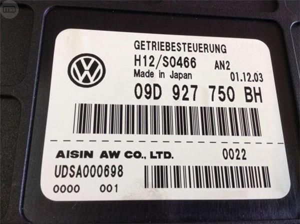 Centralita caja cambios vw 09d927750 bh - 09d927750 bh