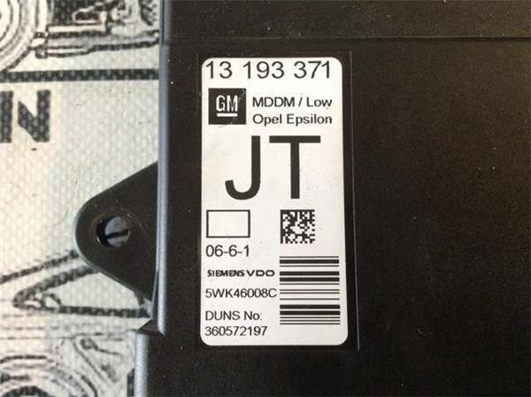 Centralita cierre opel vectra c - 13193371