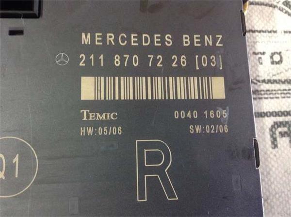 Centralita confort mercedes 2118707226 - 2118707226