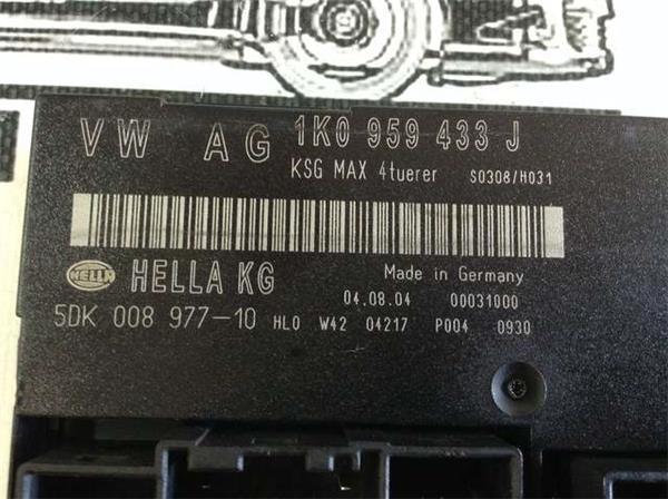 Centralita confort volkswagen 1k0959433j - 1k0959433j