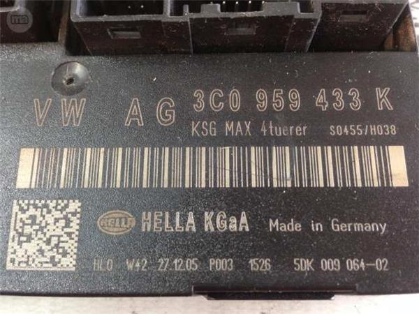 Centralita confort volkswagen 3c0959433k - 3c0959433k