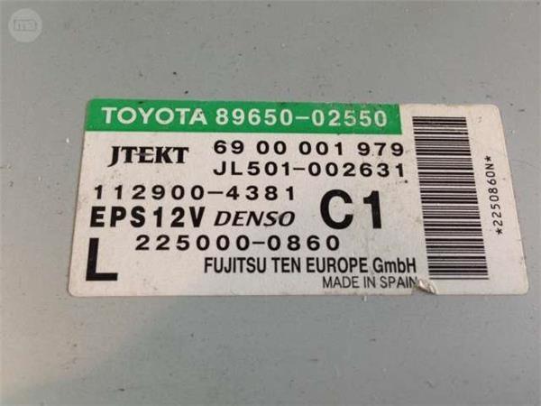 Centralita direccion toyota auris - AutoRR 9650-02550