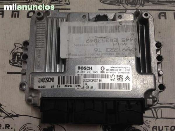Centralita ecu citroen/peugeo 0281011629 - 0281011629