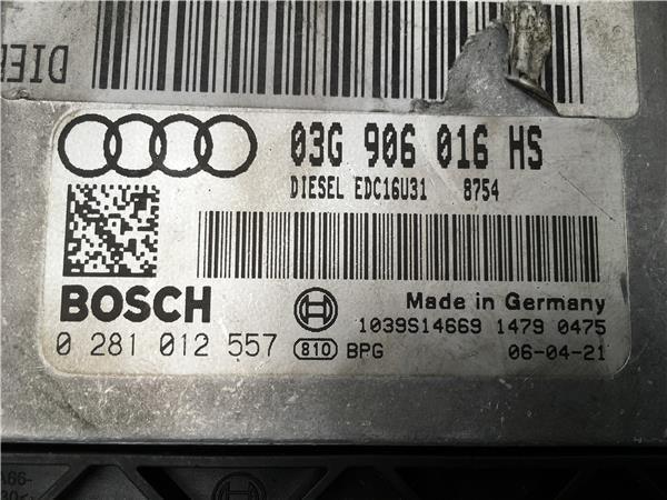 Centralita ECU EDC16U31 Audi - 0281012557