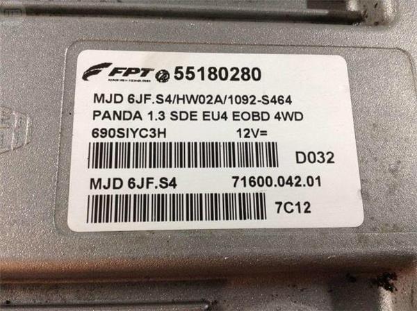 Centralita ecu fiat 55180280 - 55180280