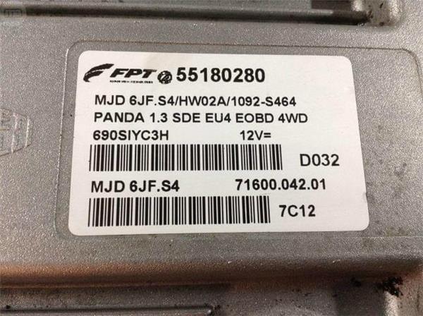 Centralita ecu fiat 55180280 - AutoRR 55180280