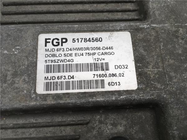 Centralita Ecu Fiat Doblo 51784560 - AutoRR 51784560