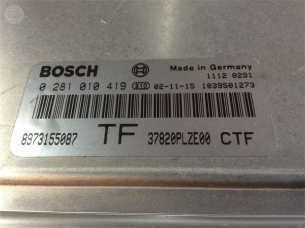 Centralita ecu honda 0281010419 - 0281010419