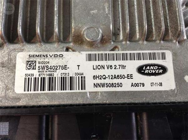 Centralita ecu land rover sid204 - 5ws40278e
