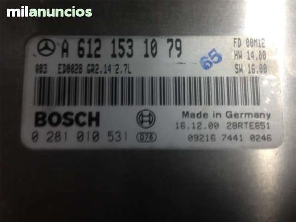 Centralita ecu mercedes 0281010531 - 0281010531
