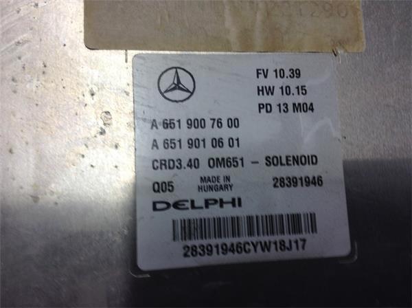 Centralita ecu mercedes a6519007600 - a6519007600