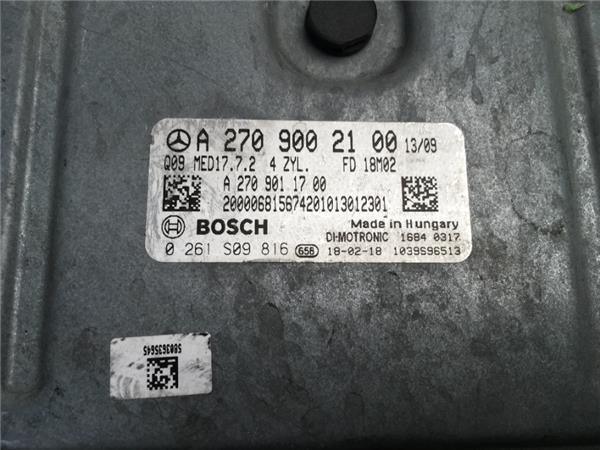 Centralita ECU Mercedes MED17.7.2 - a2709002100