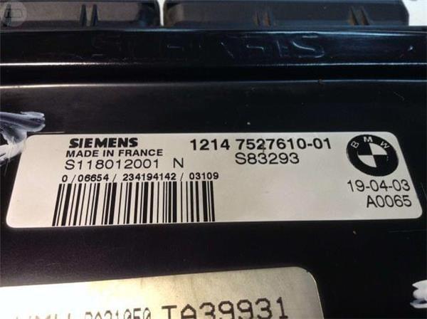 Centralita ecu mini s118012001n - s118012001n