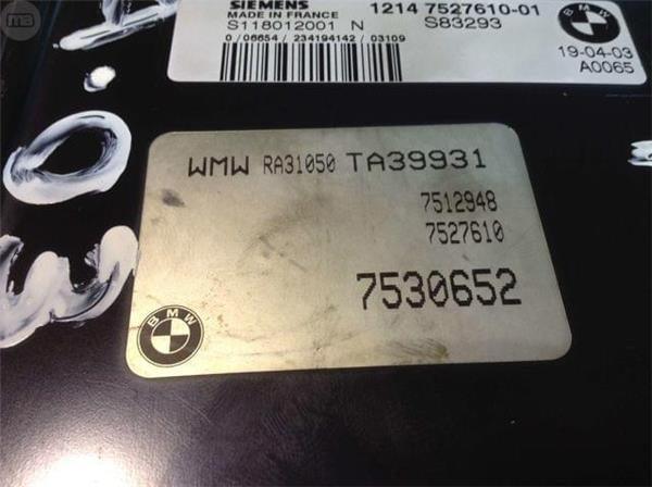 Centralita ecu mini s118012001n - s118012001n